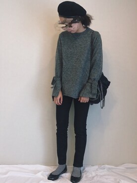 sanae☆さん（レディース・164cm）の冬コーディネート