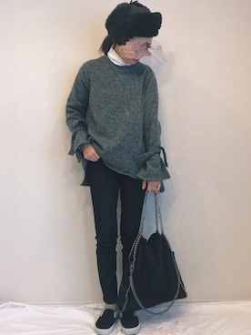 sanae☆さん（レディース・164cm）の冬コーディネート