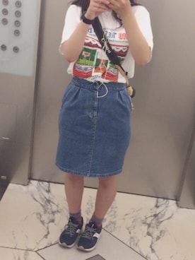 かすみんさん（レディース・158cm）の夏コーディネート