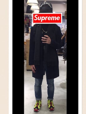 genさん(メンズ・170cm)の冬コーディネート