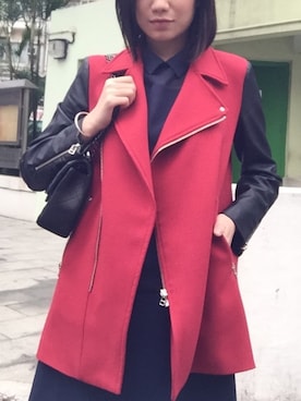 「wip（ウィップ）のアイテム」を使った、SwingSssさん（レディース・164cm）の冬コーディネート