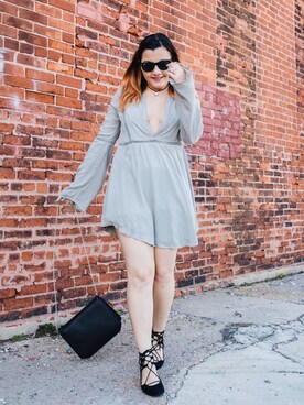 Ashley Jacklynさん（レディース・155cm）の春コーディネート