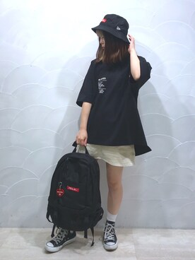キーホルダーを使った リュック の人気ファッションコーディネート Wear
