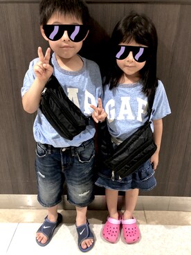 mihaさん（キッズ・110cm）の夏コーディネート