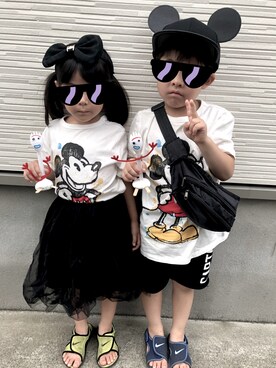 mihaさん（キッズ・110cm）の秋コーディネート