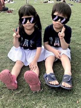 mihaさん(キッズ・110cm)の秋コーディネート