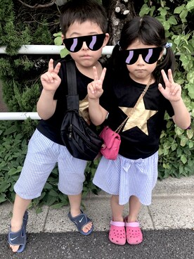 mihaさん（キッズ・110cm）の秋コーディネート