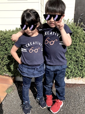 mihaさん（キッズ・110cm）の秋コーディネート