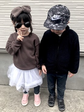 mihaさん（キッズ・110cm）の春コーディネート