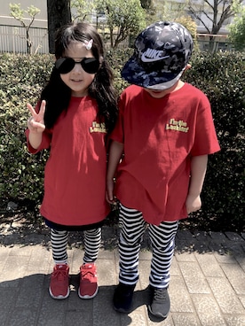 mihaさん（キッズ・110cm）の春コーディネート