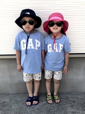 mihaさん（キッズ・110cm）の春コーディネート