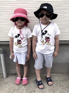 mihaさん（キッズ・110cm）の春コーディネート