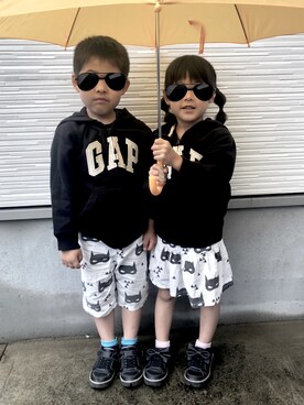 mihaさん（キッズ・110cm）の春コーディネート