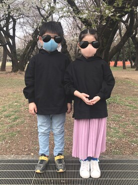 mihaさん（キッズ・120cm）の春コーディネート