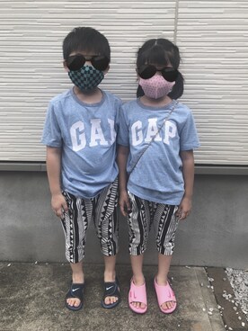 mihaさん(キッズ・120cm)の夏コーディネート