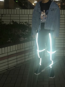 「MISBHV（ミスビヘイブ）のアイテム」を使った、taiseiさん（メンズ・174cm）の秋コーディネート