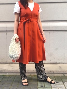 yuco.yamaさん(レディース・154cm)の夏コーディネート