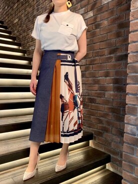 yuco.yamaさん（レディース・154cm）の夏コーディネート