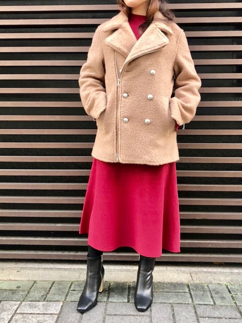 LOVELESS ボア エクセラPコート / ピーコート LOVELESS（ラブレス）の「ボア エクセラPコート（ピーコート）」 - WEAR