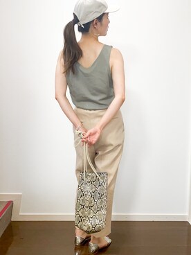 mmmmmさん（レディース・160cm）の夏コーディネート