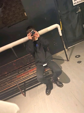 「Dr. Martens（ドクターマーチン）のDr.Martens / ドクターマーチン 1461 3EYE GIBSON SHOE 3ホール ギブソン シューズ ブーツ（ブーツ）」を使った、yuito🥀さん（メンズ・168cm）の秋コーディネート