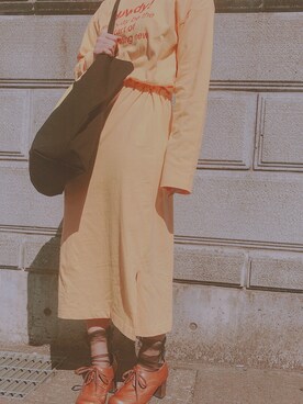 てんねんぱーま☁️にこちゅう☁さん(レディース・152cm)の春コーディネート