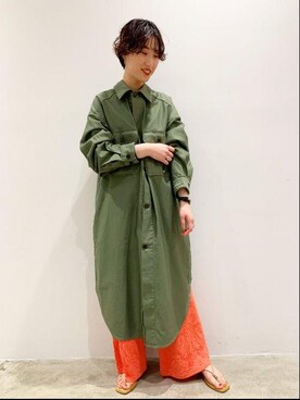 Beauty Youth United Arrows ビューティアンドユースユナイテッドアローズ の Americana アメリカーナ ビッグシャツ ワンピースo チュニック Wear