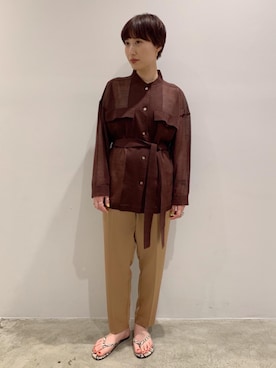 柳澤  風花さん（レディース・154cm）の春コーディネート