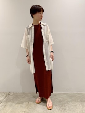 柳澤 風花さん(レディース・154cm)の夏コーディネート