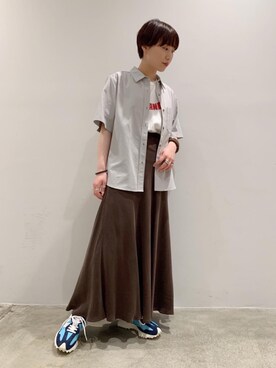 柳澤  風花さん（レディース・154cm）の夏コーディネート