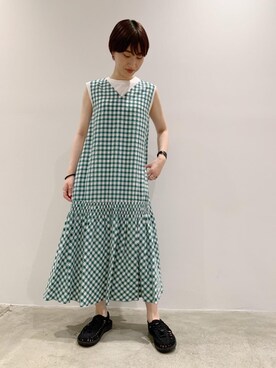 柳澤  風花さん（レディース・154cm）の夏コーディネート