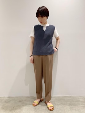 柳澤  風花さん（レディース・154cm）の夏コーディネート