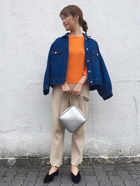 kusuda yoshikoさん（レディース・163cm）の春コーディネート