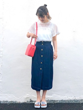 kusuda yoshikoさん（レディース・163cm）の春コーディネート