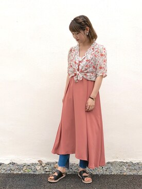 kusuda yoshikoさん（レディース・163cm）の夏コーディネート