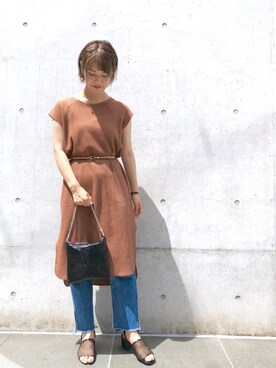 kusuda yoshikoさん（レディース・163cm）の夏コーディネート