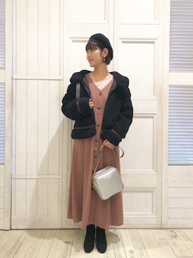 kusuda yoshikoさん(レディース・163cm)の秋コーディネート