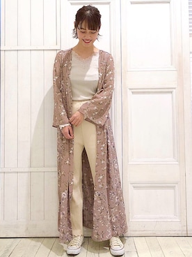 kusuda yoshikoさん（レディース・163cm）の冬コーディネート