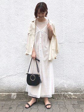 kusuda yoshikoさん（レディース・163cm）の春コーディネート