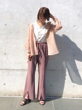 kusuda yoshikoさん（レディース・163cm）の春コーディネート