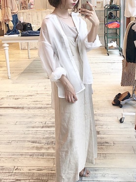 kusuda yoshikoさん（レディース・163cm）の夏コーディネート