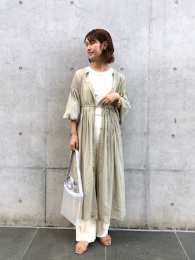 kusuda yoshikoさん（レディース・163cm）の夏コーディネート