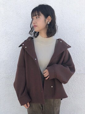 kusuda yoshikoさん（レディース・163cm）の秋コーディネート