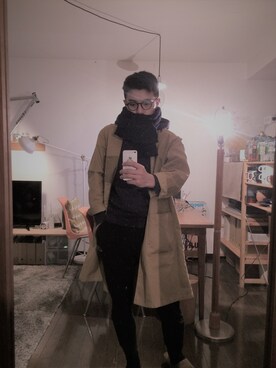 「FORK&SPOON」｜nobott'sさん（メンズ・171cm）の冬コーディネート