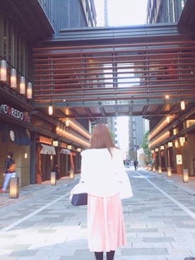 「日本橋」｜あおさん（レディース・157cm）の春コーディネート