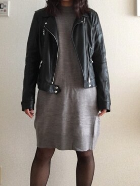 kkさん（レディース・160cm）の冬コーディネート