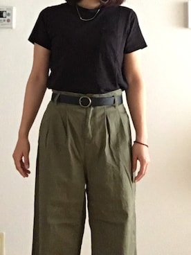 kkさん（レディース・160cm）の夏コーディネート