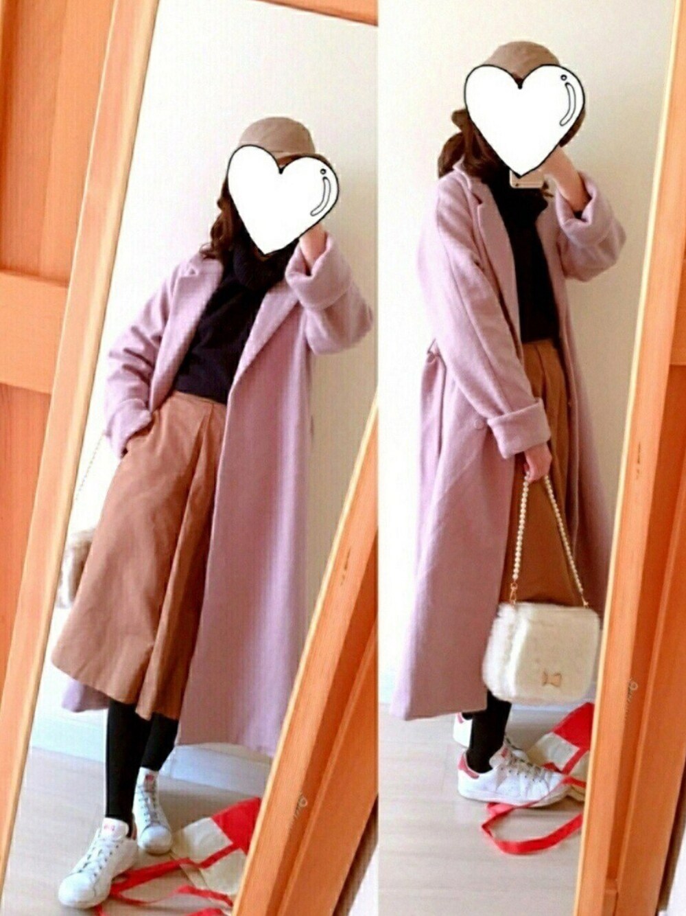 「秋コーデ」｜「INGNIのアイテム（バッグ、ホワイト系）」を使った、Kirima♡さん（レディース・166cm）の秋コーディネートの1枚目の写真