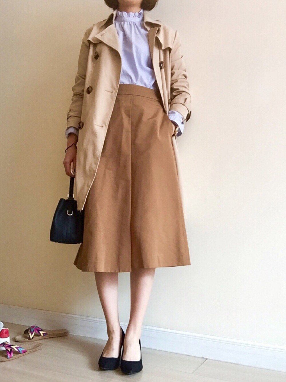 「秋のコーデ、シンプル、秋服、GU、UNIQLO、ootd、outfit、通勤コーデ、秋コーデ、BEAUTY&YOUTH UNITED ARROWS」｜「GUのアイテム（パンプス、ブラック系）」を使った、Kirima♡さん（レディース・166cm）の秋コーディネートの1枚目の写真