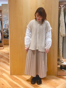 yunaさん（レディース・150cm）の冬コーディネート